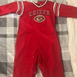 Kansas City Chiefs Long 12 m month baby romper nfl